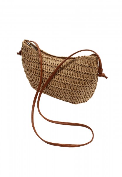 Stroh-Schultertasche Cantada