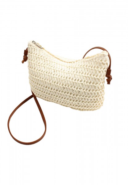 Stroh-Schultertasche Cantada