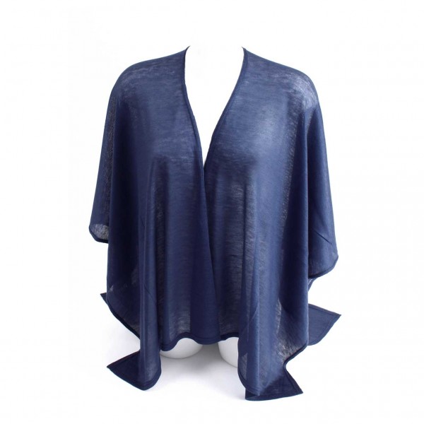 Sommer-Poncho Uni